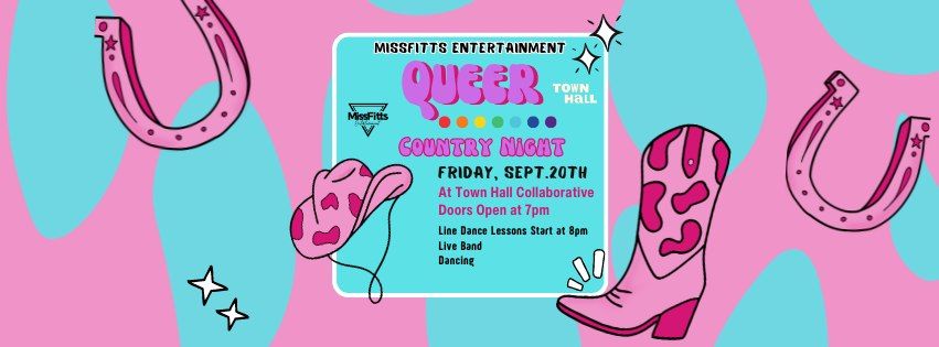 Queer Country, A Night of Live Music and Dance