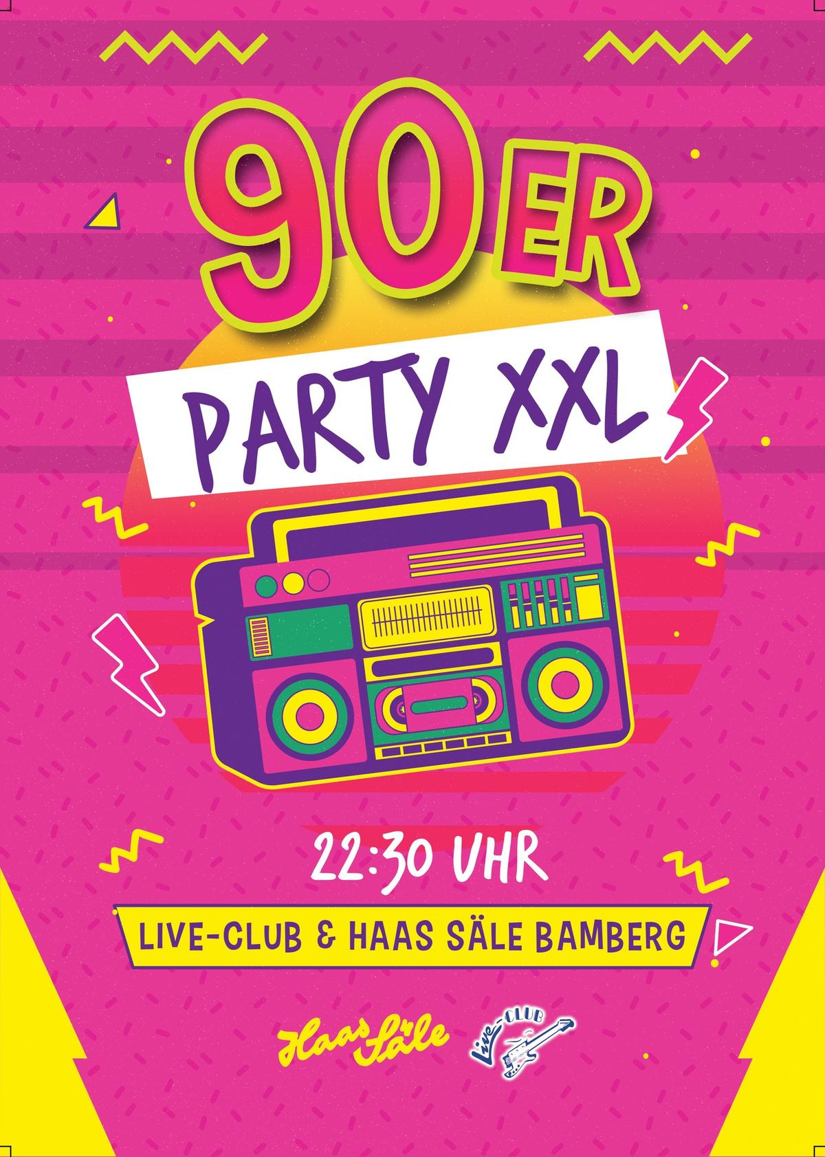 90er XXL Party mit DJ Hannes + DJ Don Mattino