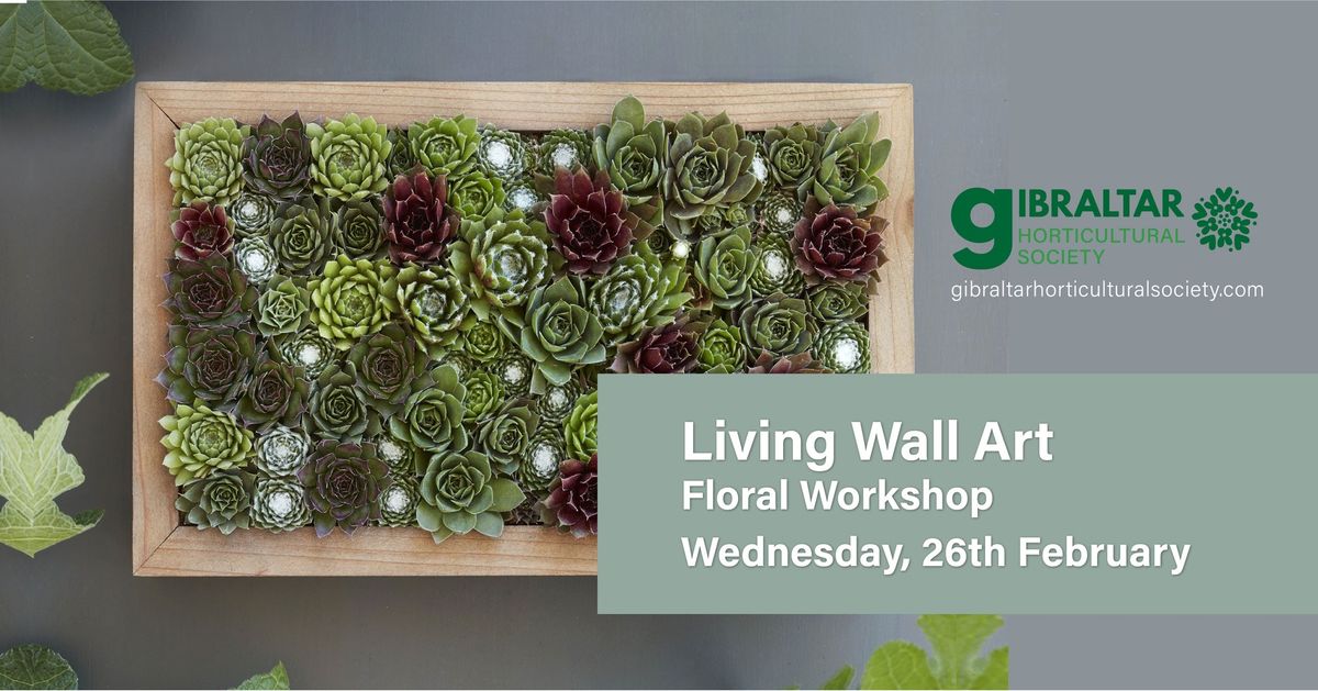 Living Wall Art - Workshop