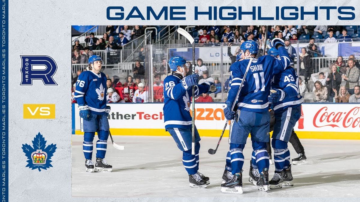 Laval Rocket at Toronto Marlies