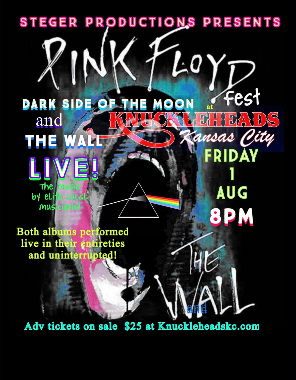 Steger Productions Presents Pink Floyd Fest