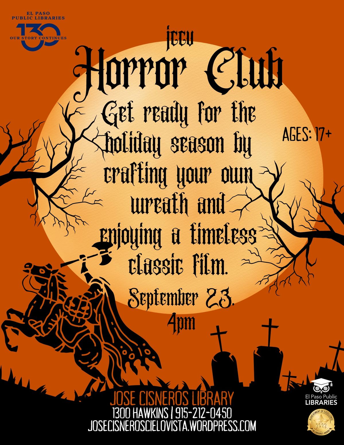 JCCV Horror Club