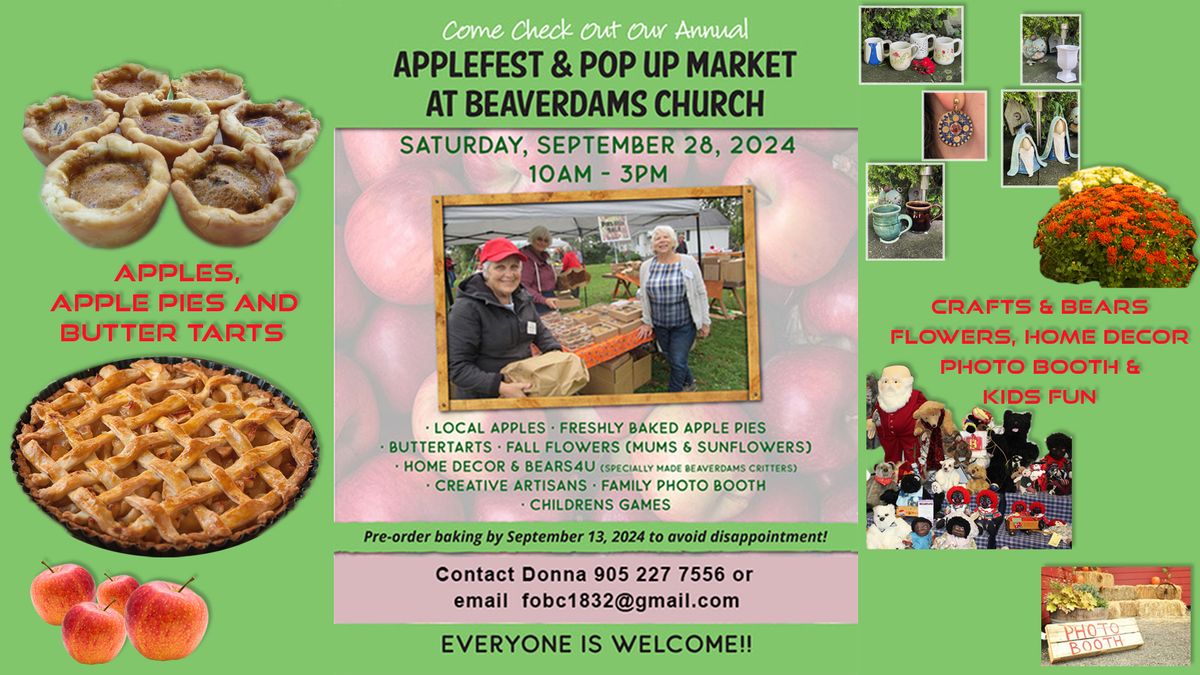 Applefest & Pop Up Market