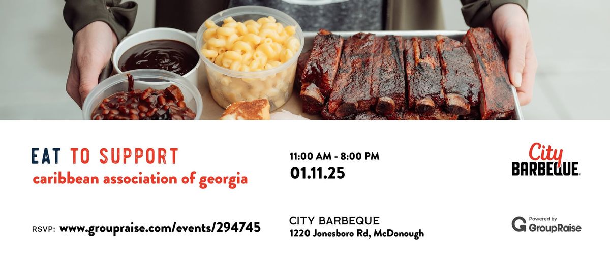 Eat To Support Caribbean Association of Georgia