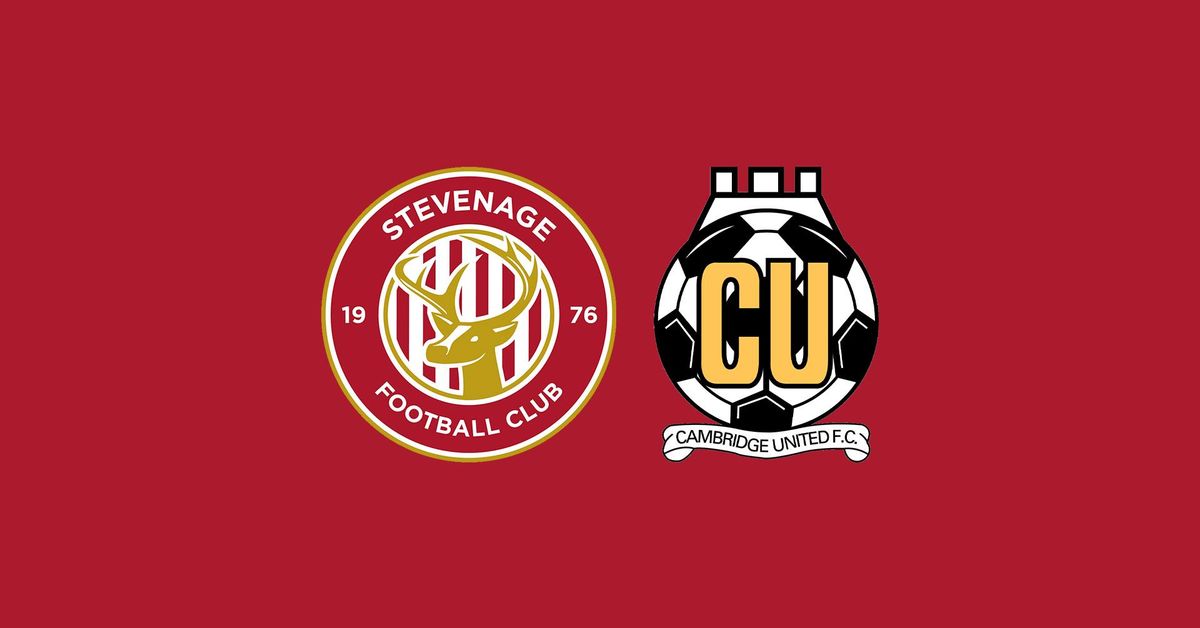 Stevenage vs Cambridge United - The Lamex Stadium