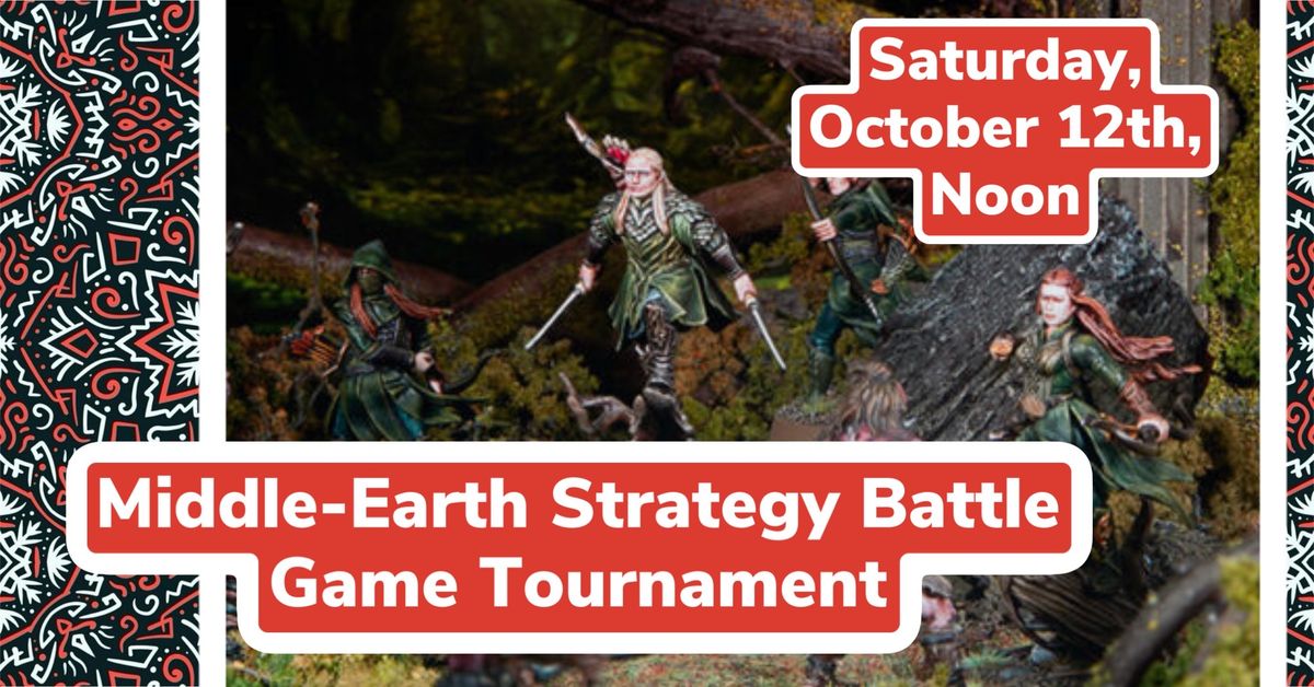 Middle-Earth Strategy Battle Game Tourney