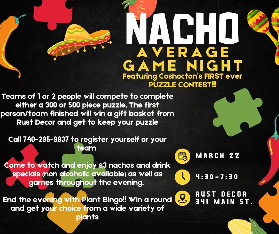 Nacho Average Game Night