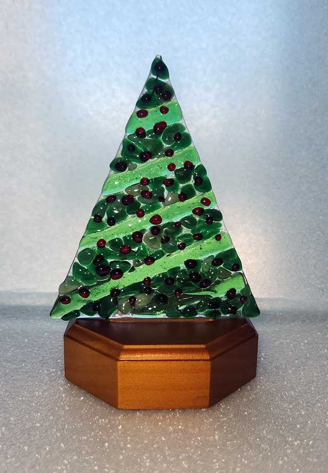 Holiday Tree Fused Glass Class