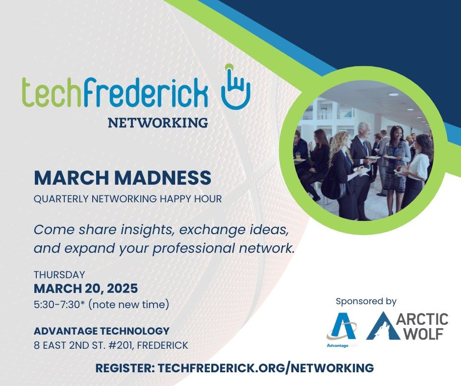 techfrederick Quarterly Networking Happy Hour