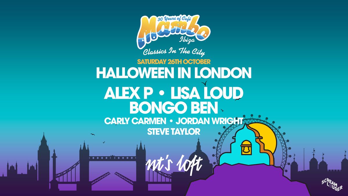 Cafe Mambo Ibiza Classics Halloween in London