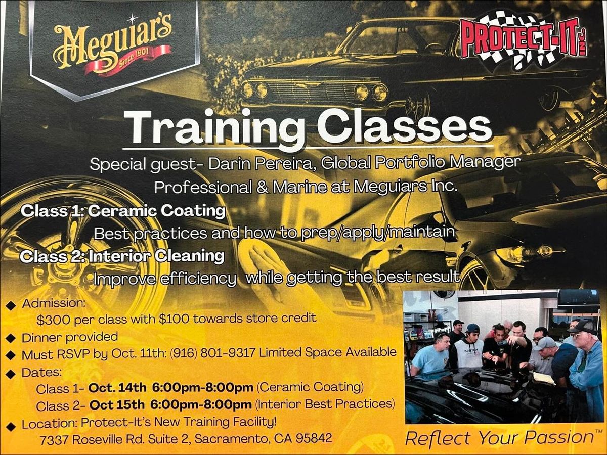 Meguiars Factory Training and Training Facility Launch