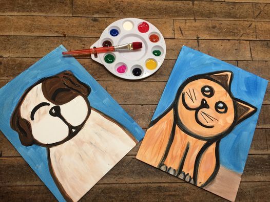 Dog & Cat Painting