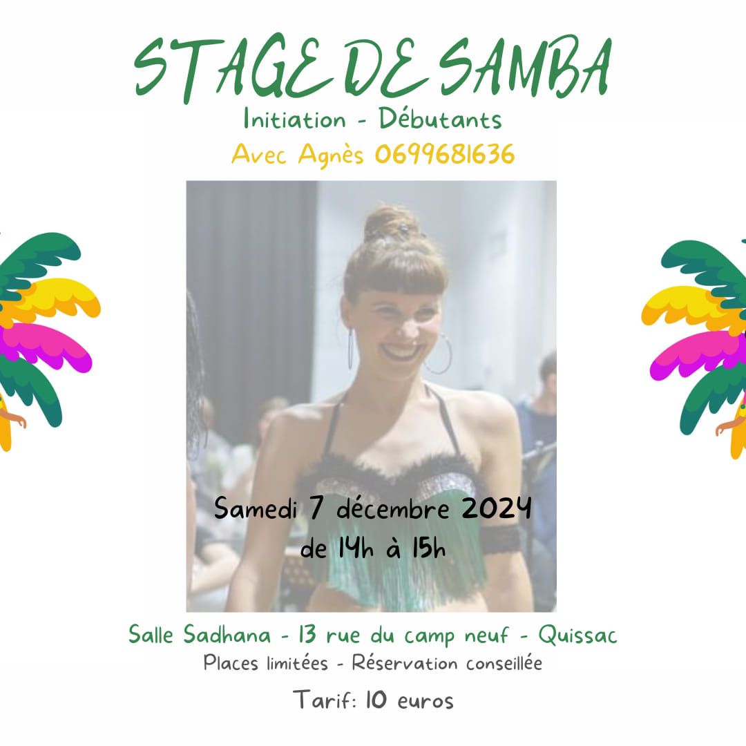 Stage de Samba \u00e0 Quissac