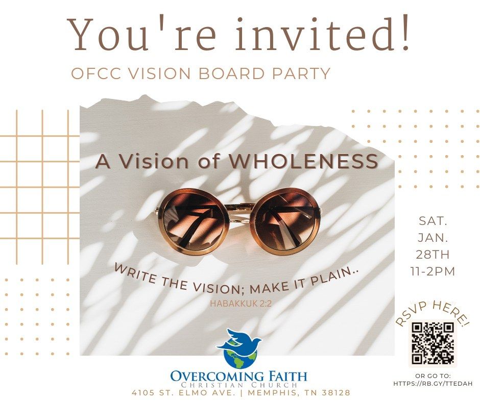 OFCC Vision Board Party: A Vision of Wholeness