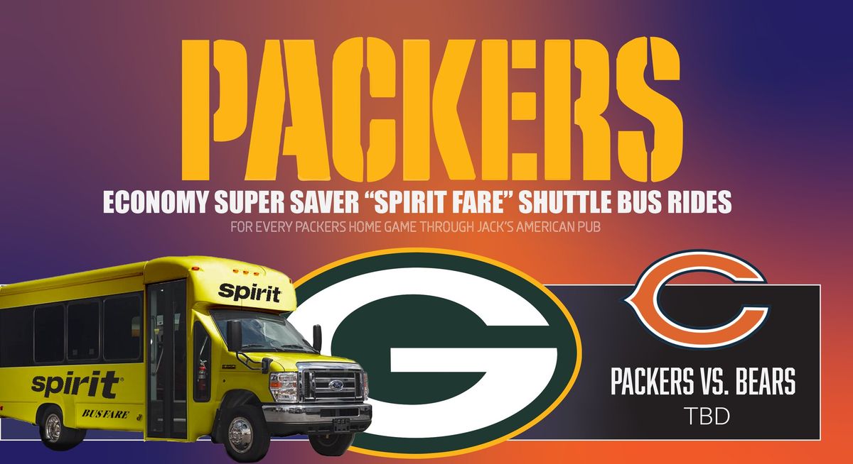 Packers vs Bears Shuttle Rides