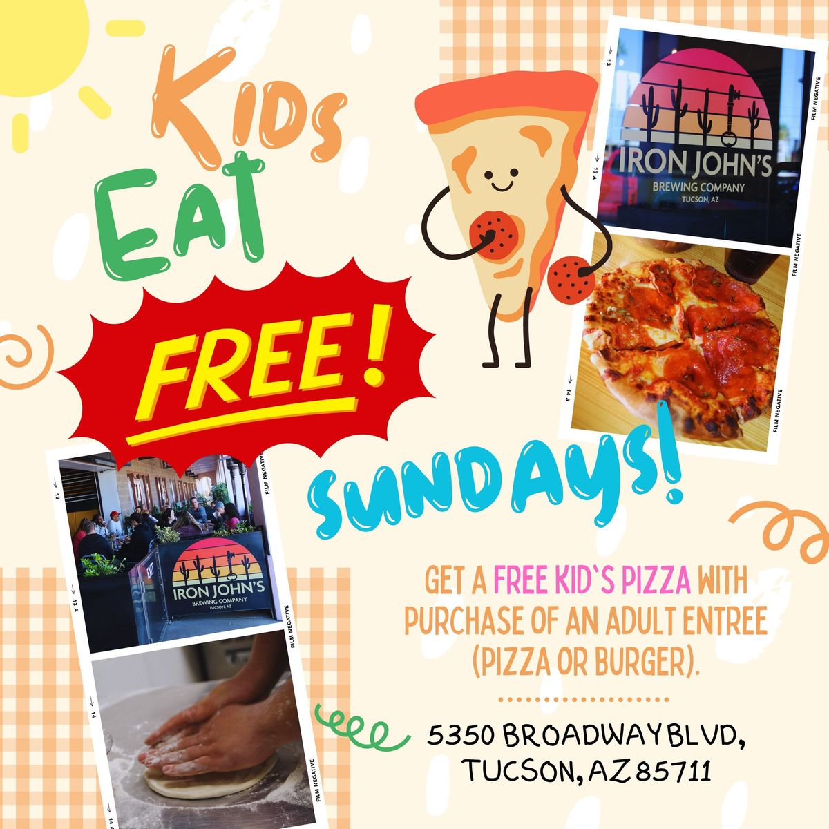 Kids Eat Free Sunday!