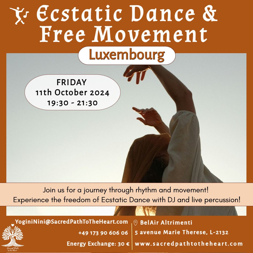 Ecstatic Dance & Free Movement - 11.10.24