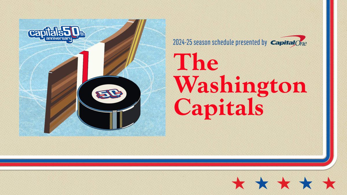 Washington Capitals Season Tickets (Includes Tickets To All Regular Season Home Games)