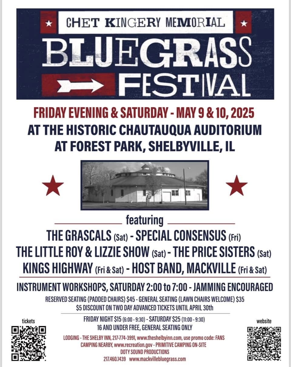 2025 Chet Kingery Memorial Bluegrass Festival 