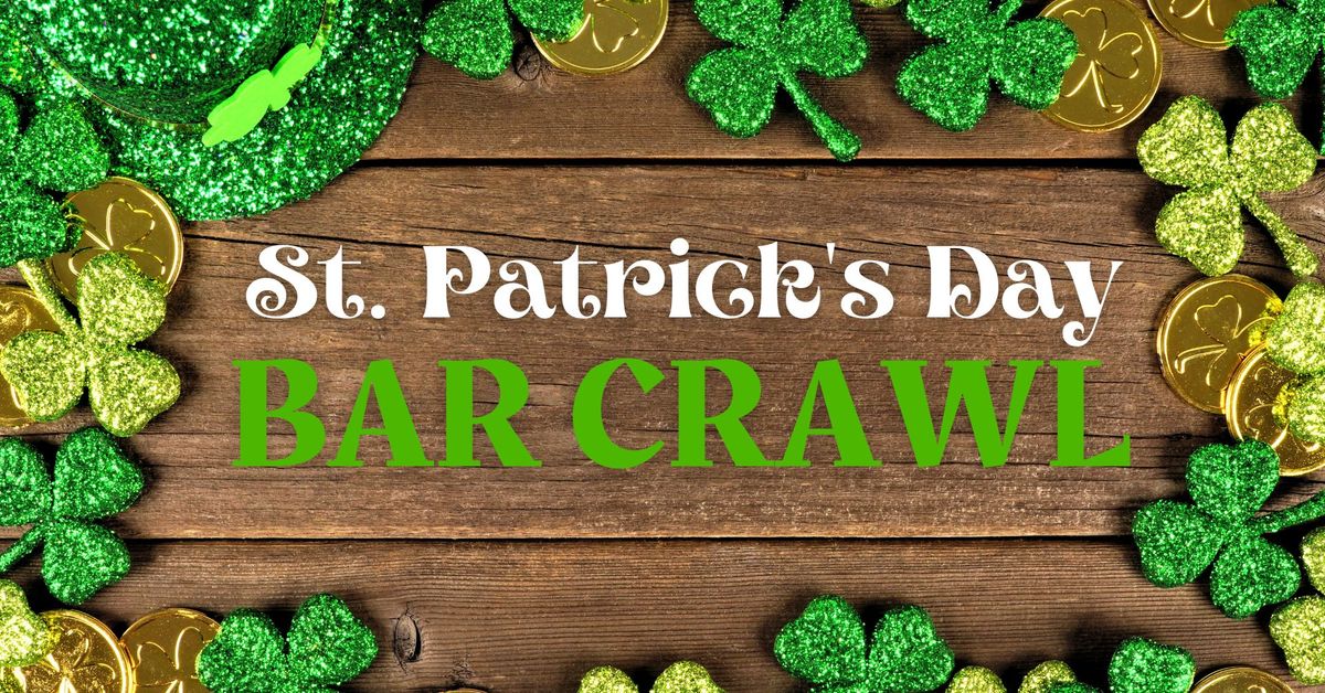 \ud83c\udf40St. Patty's Day Bar Crawl - Downtown JC\ud83c\udf40