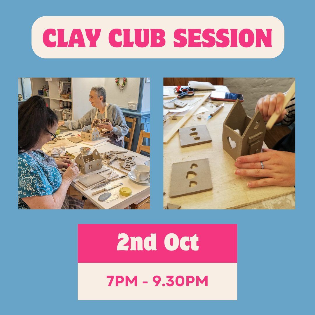 Evening Clay Club session & follow up glazing session