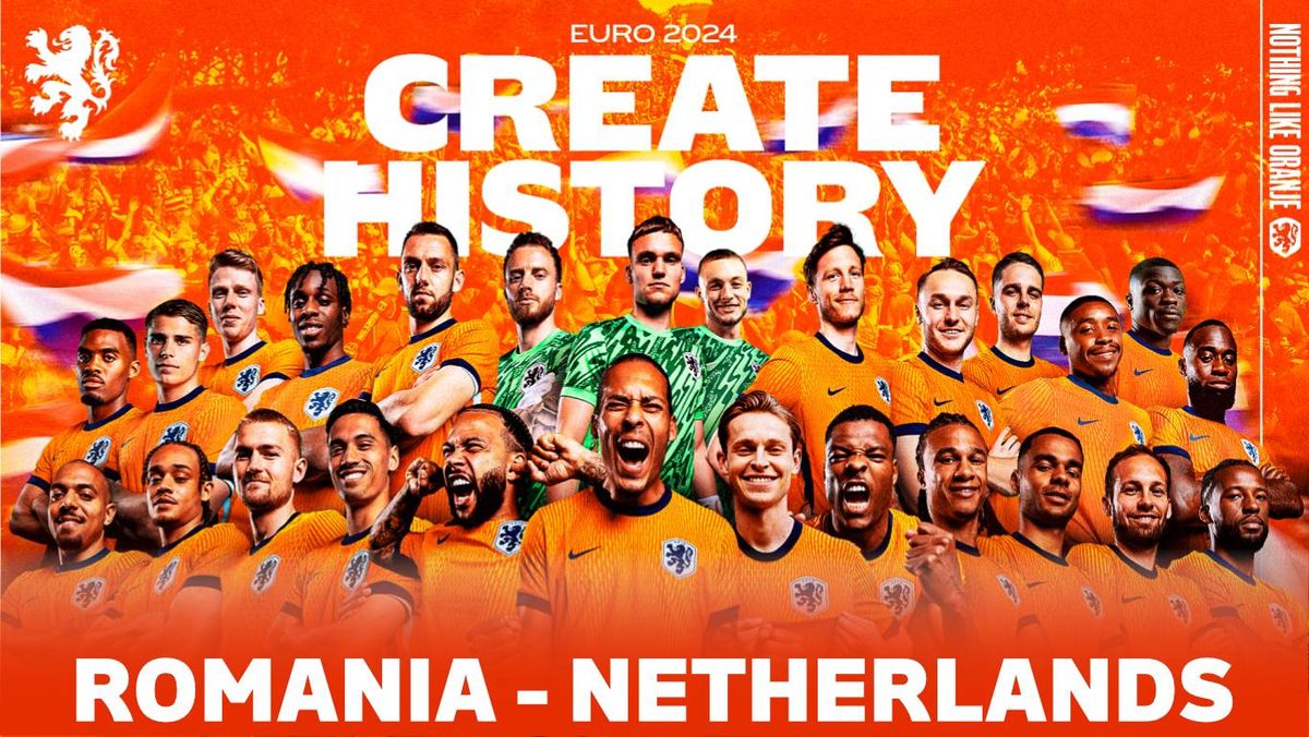 EURO 2024: Romania - Netherlands on a big screen