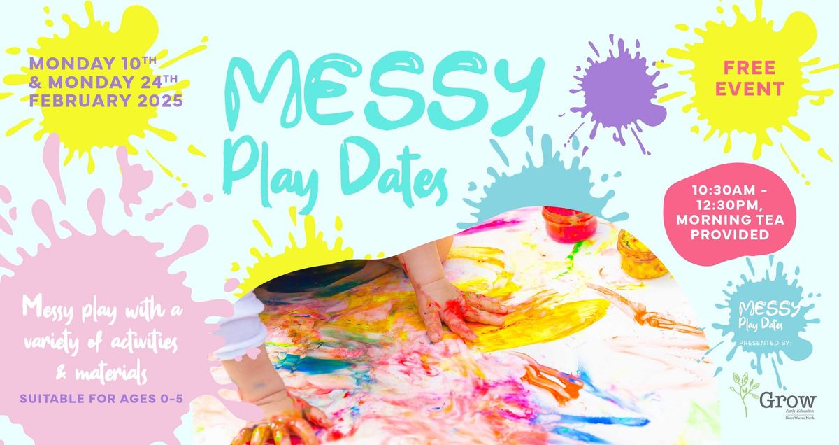 FREE Messy Play Dates Narre Warren