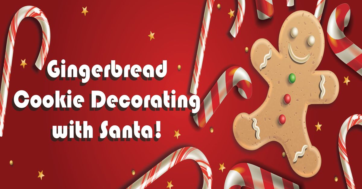 Gingerbread Cookie Decorating with Santa