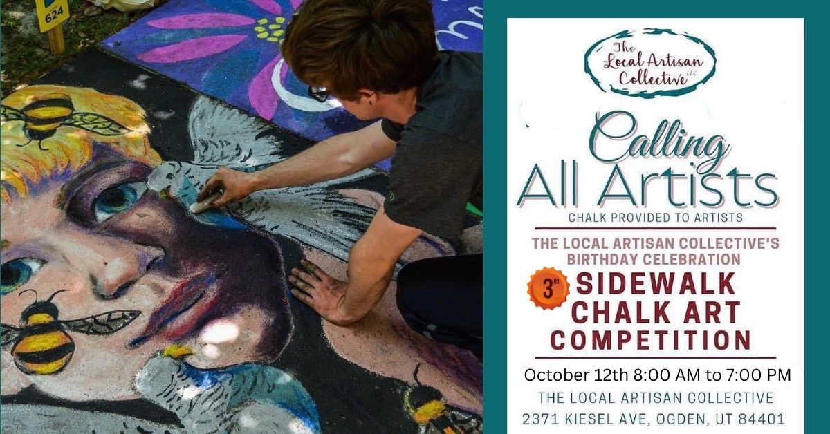 3rd Annual Sidewalk Chalk Festival!