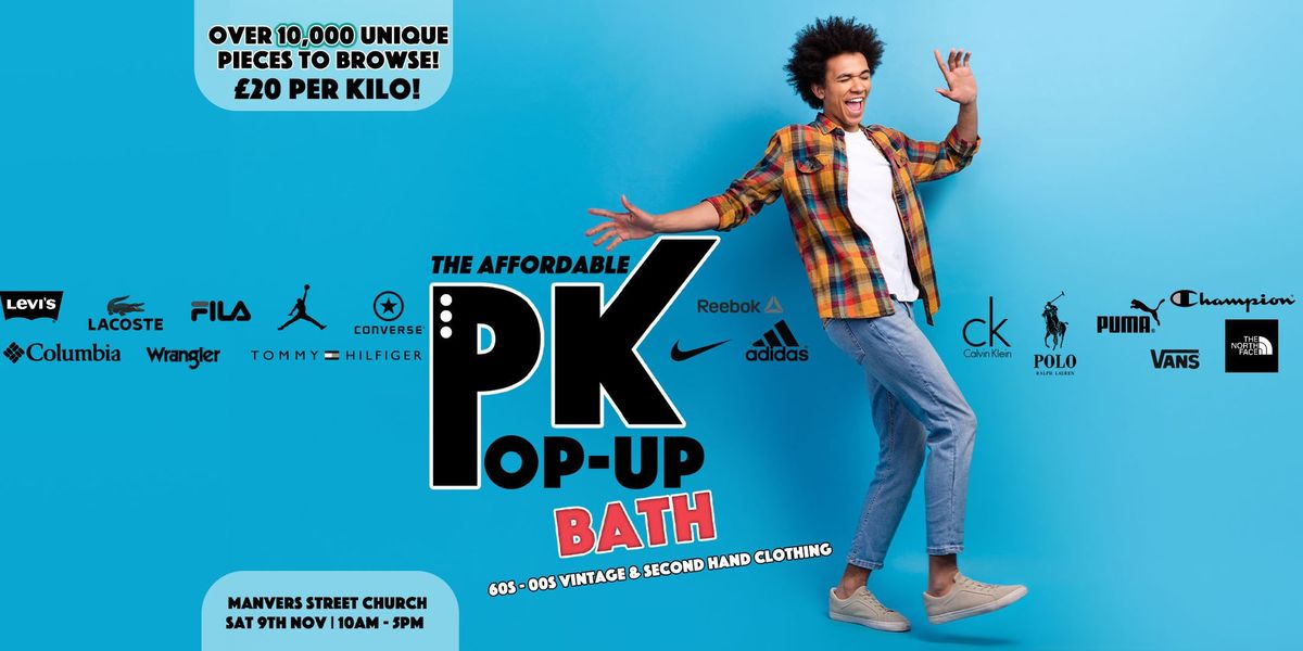 Bath's Affordable PK Pop-up - \u00a320 per kilo!