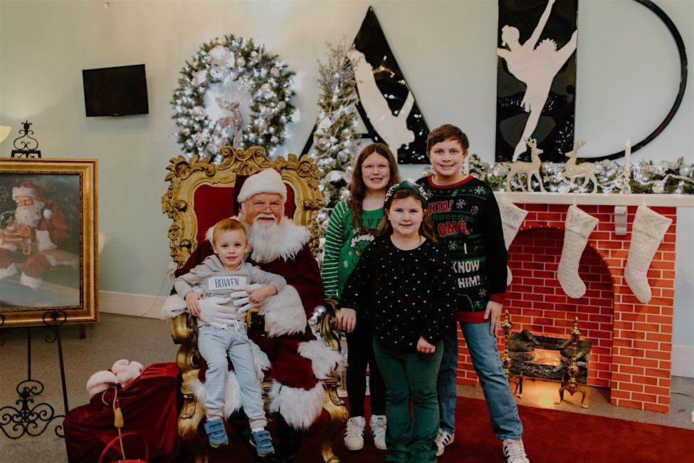 Downtown Lights Up 2025  - Santa Photos