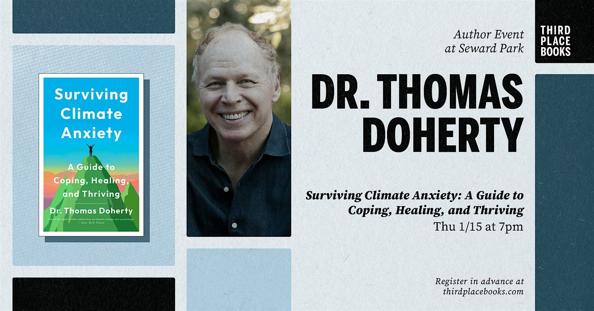 Dr. Thomas Doherty presents 'Surviving Climate Anxiety'