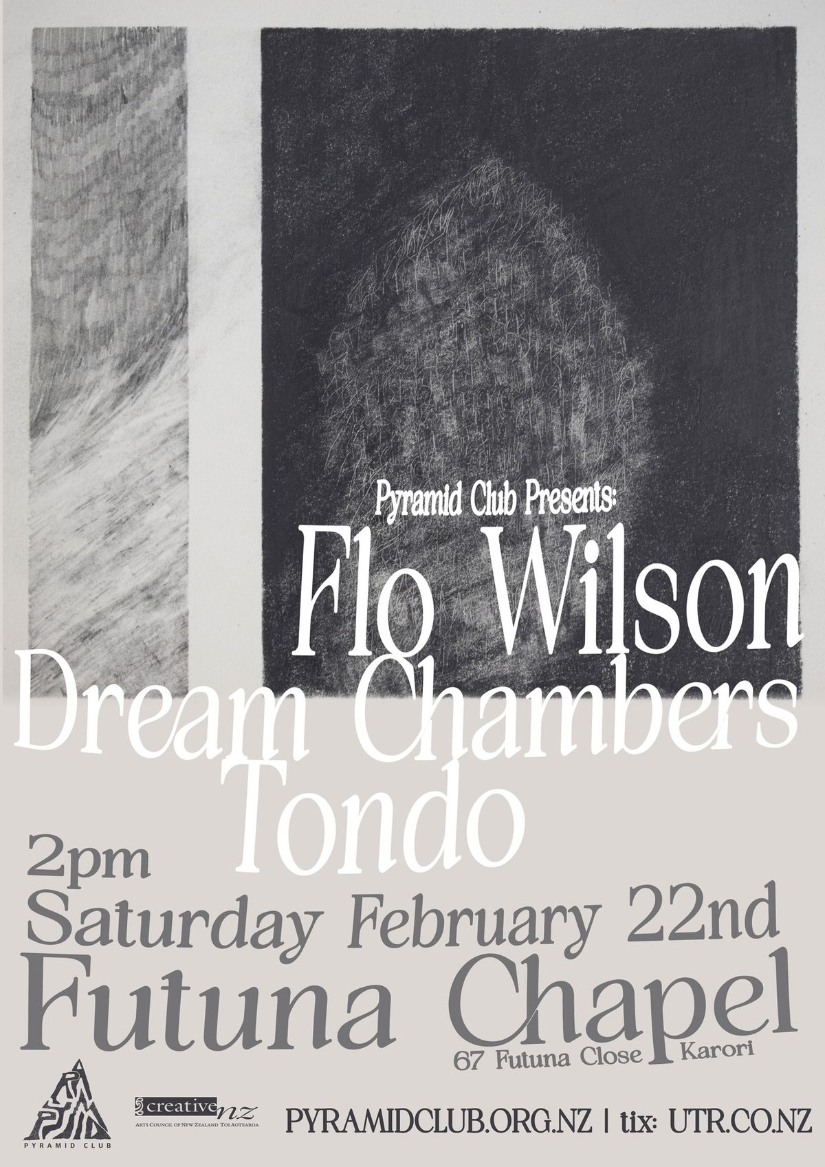 [OFFSITE] Flo Wilson, Dream Chambers and Tondo at Futuna Chapel