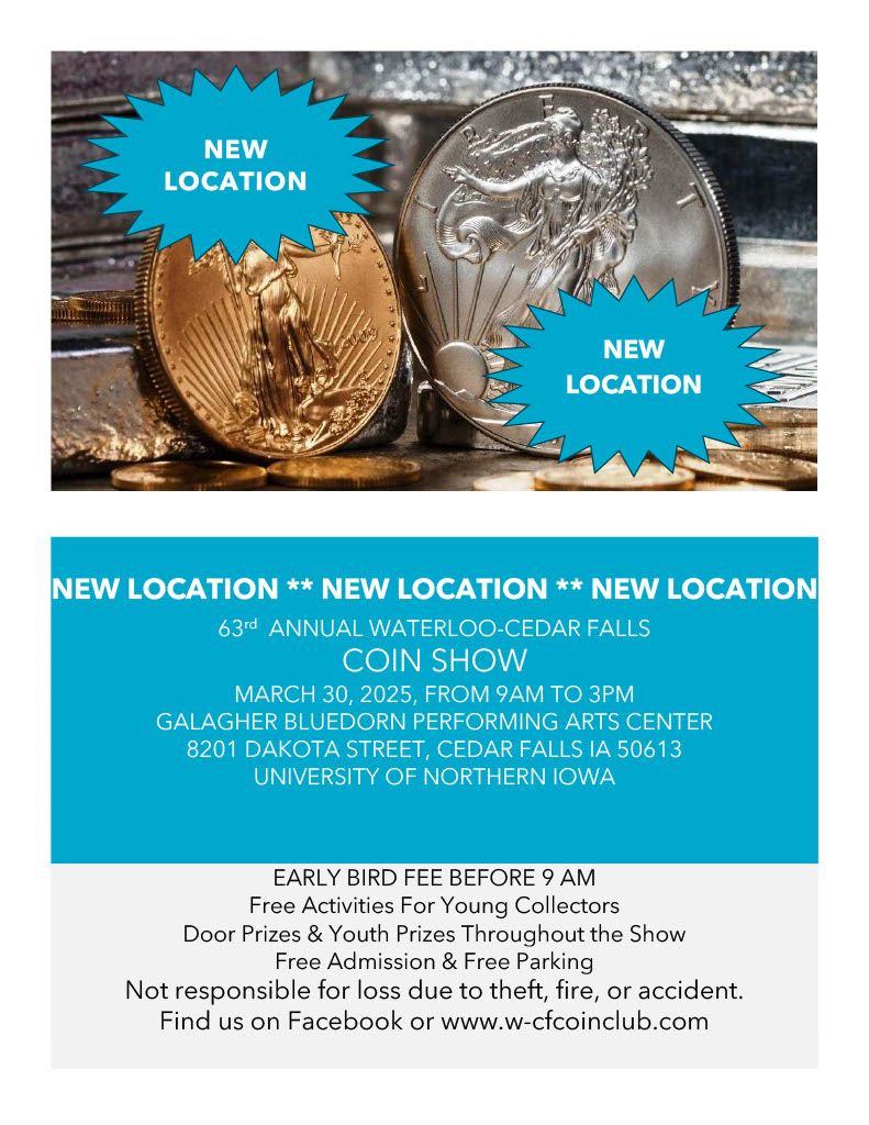 Waterloo-Cedar Falls Coin Show