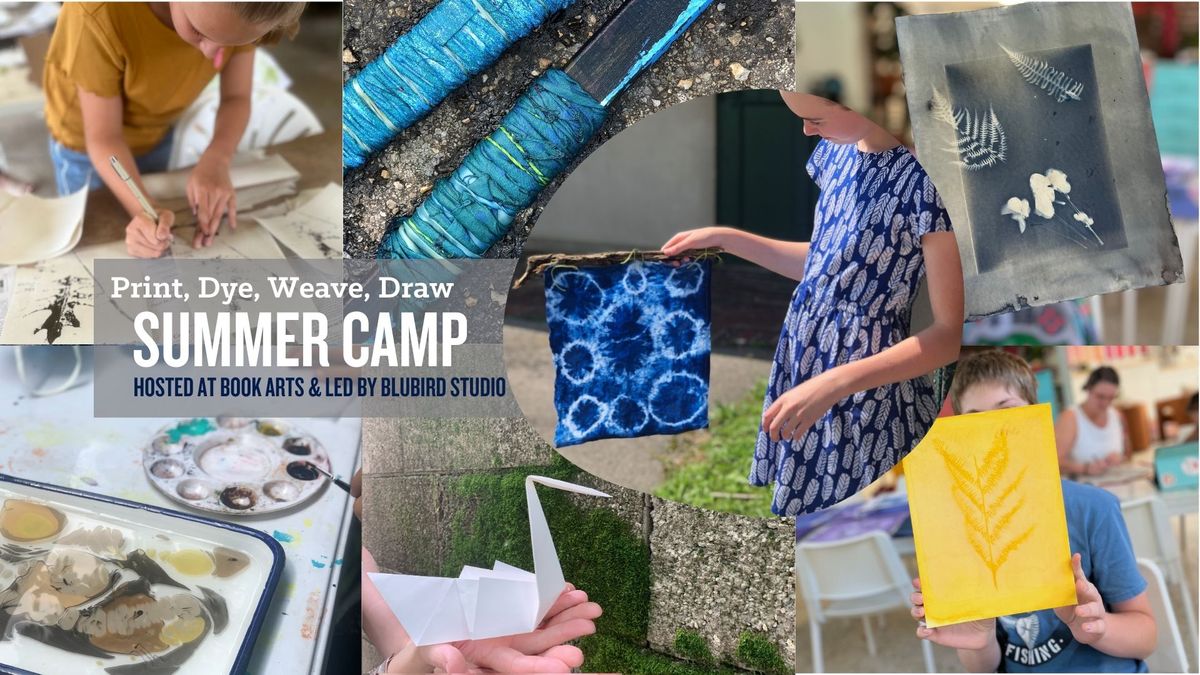 Youth Summer Camp: Print, Dye, Weave, Draw!