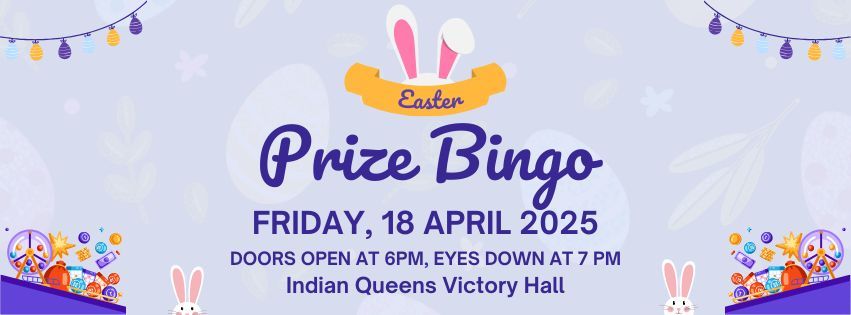 Easter Prize Bingo