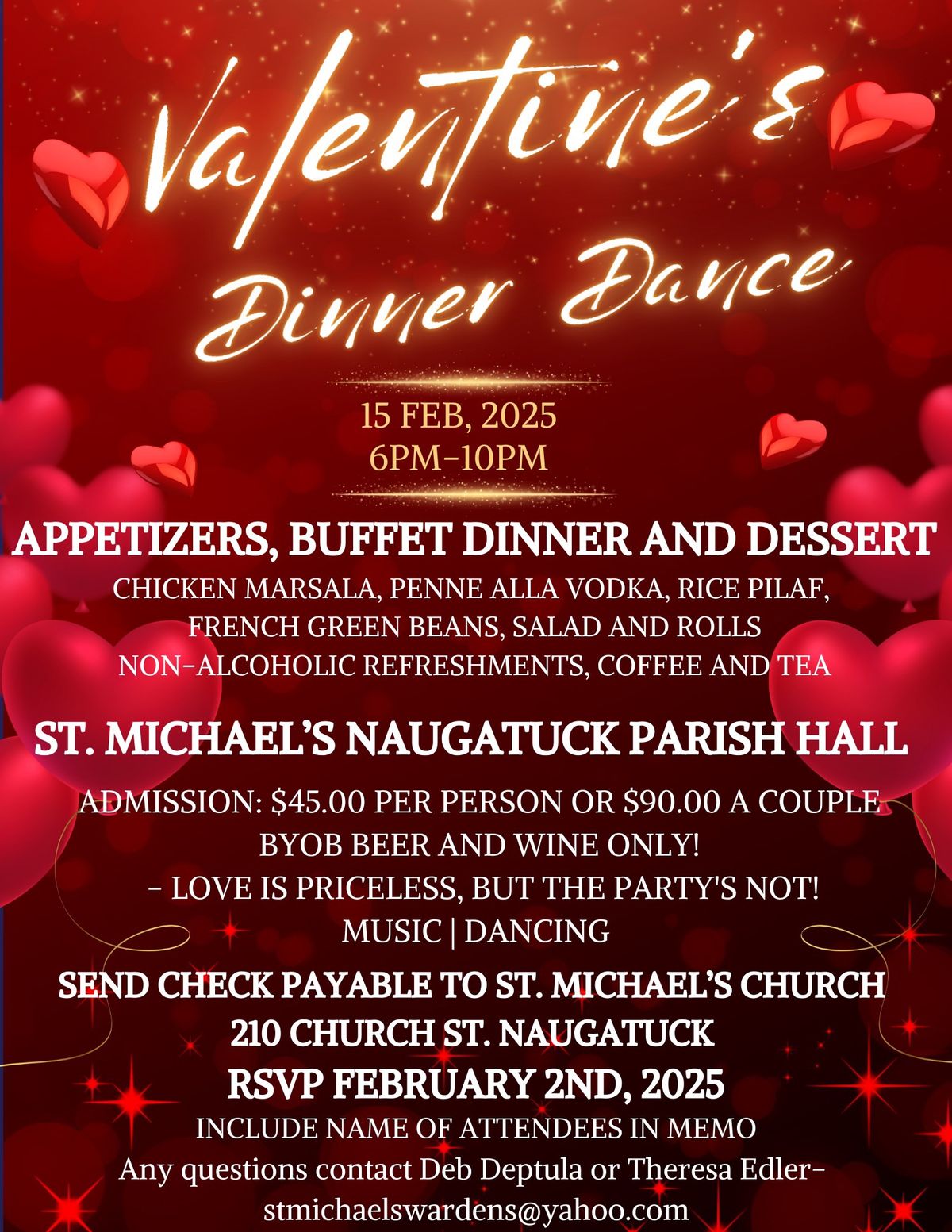 Valentine\u2019s Dinner Dance