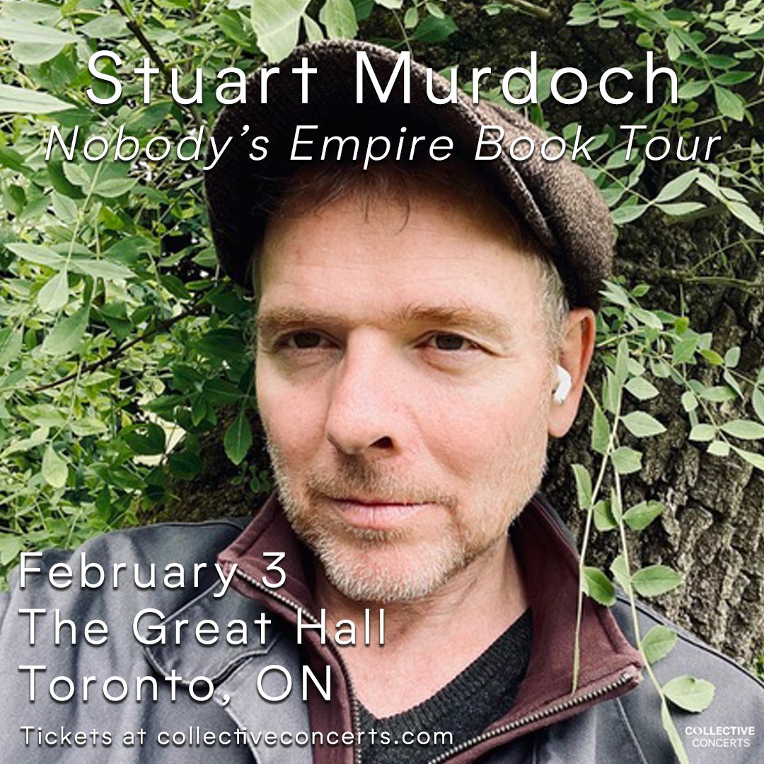 Stuart Murdoch: Nobody\u2019s Empire Book Tour at The Great Hall