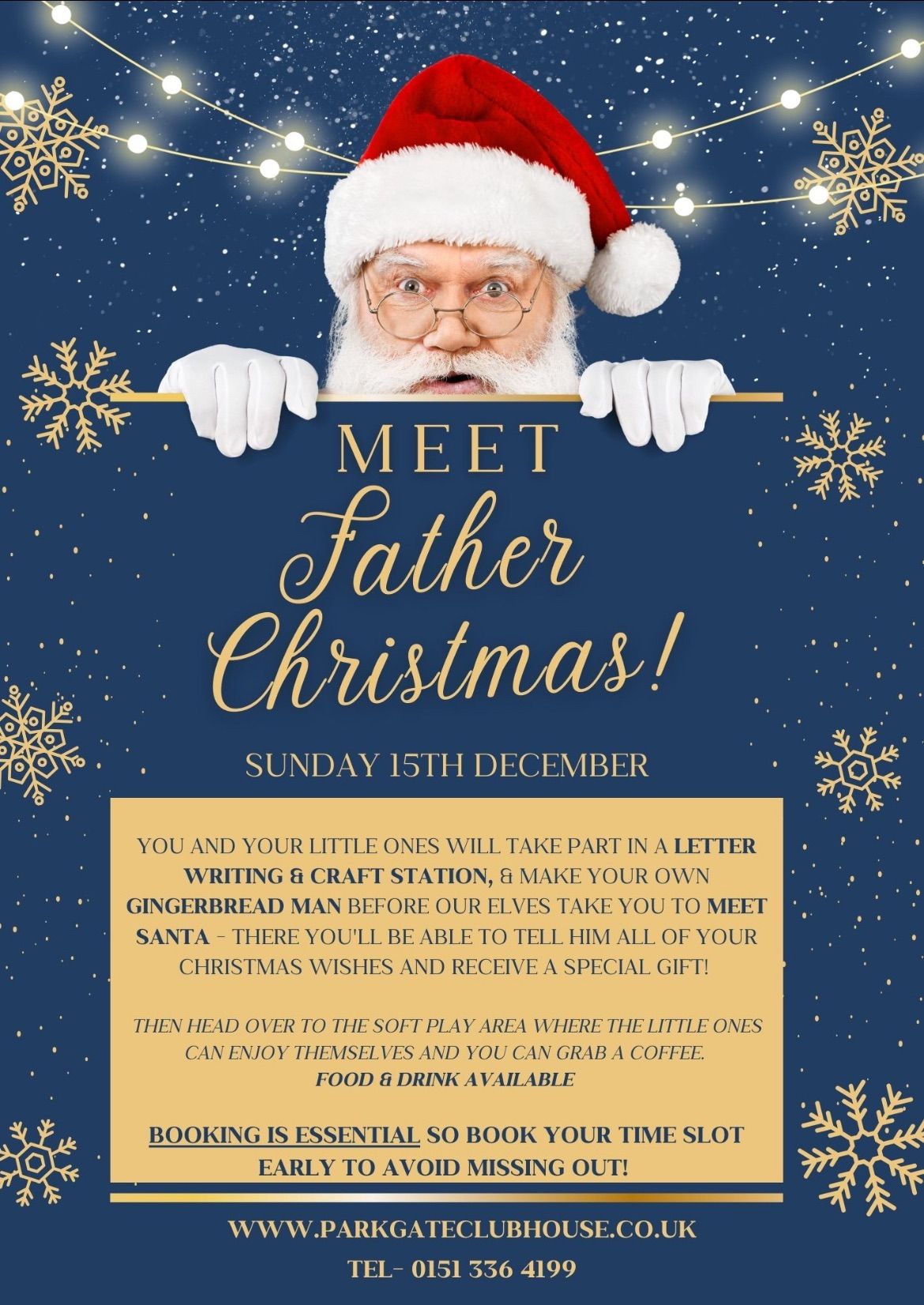 MEET SANTA TheNestonClub Festive FunDay