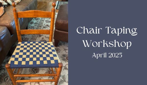 Chair Taping Workshop - April