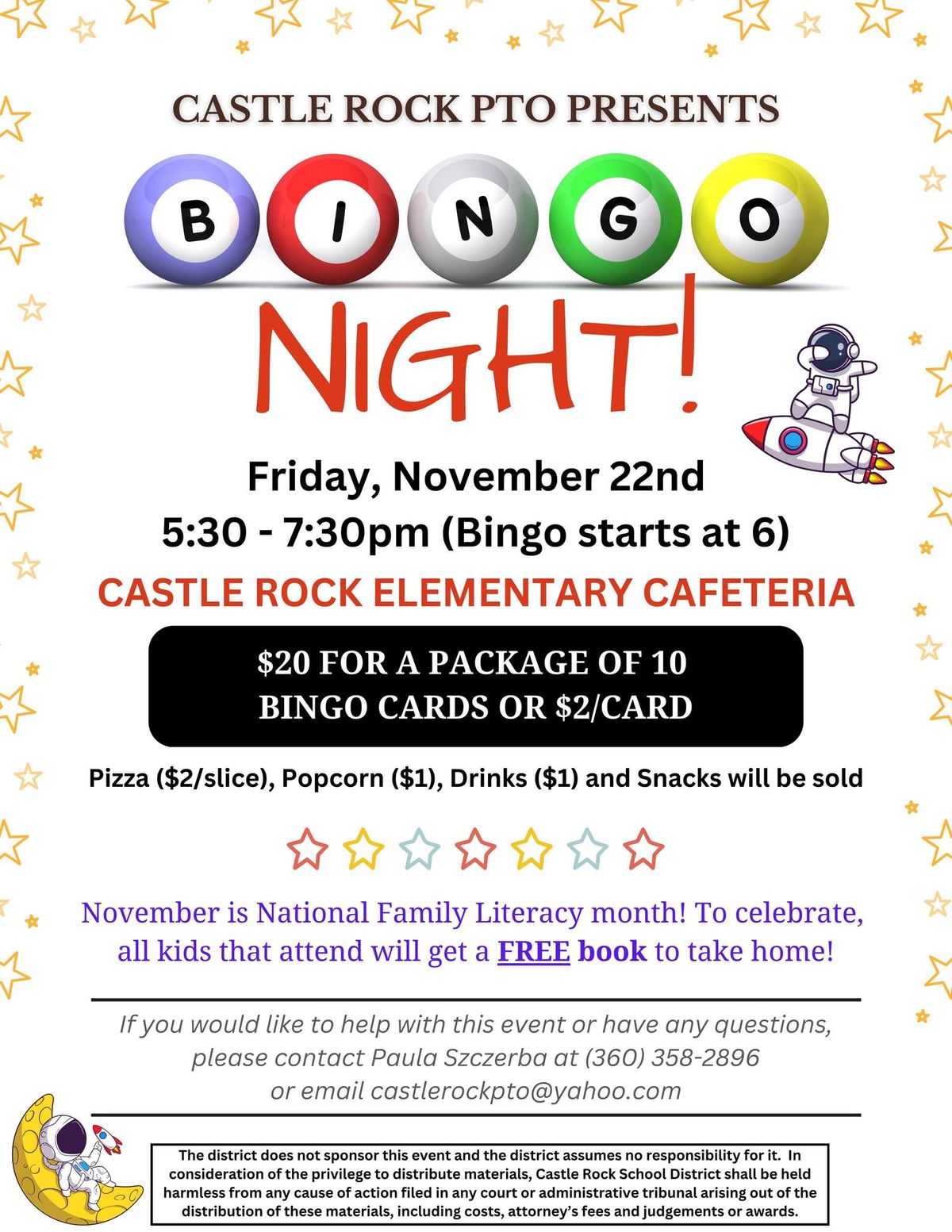 Bingo Night!