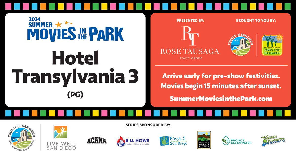 Hotel Transylvania 3: Summer Vacation - Standley Community Park (University City)