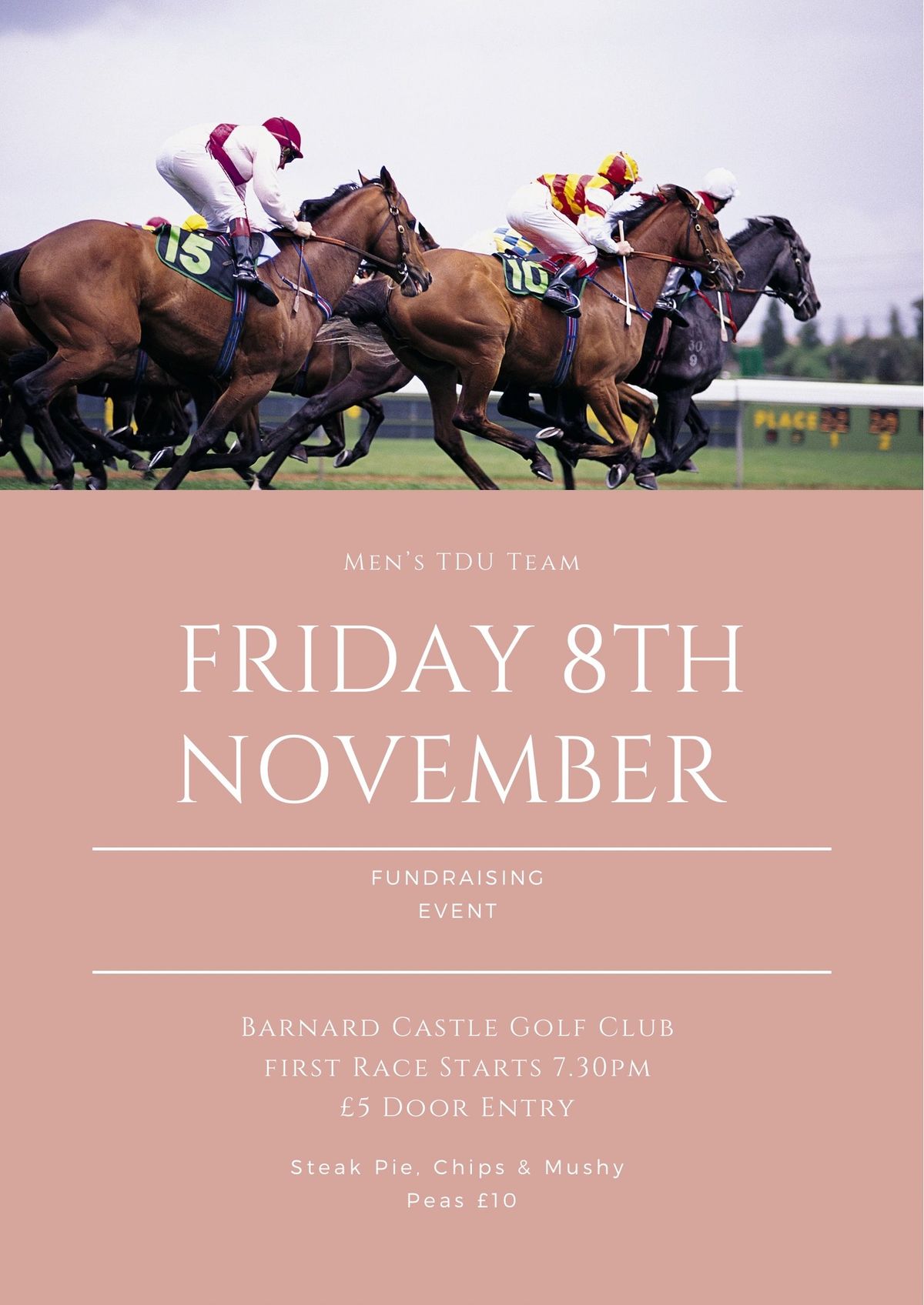 Barnard Castle Golf Club's Race Night