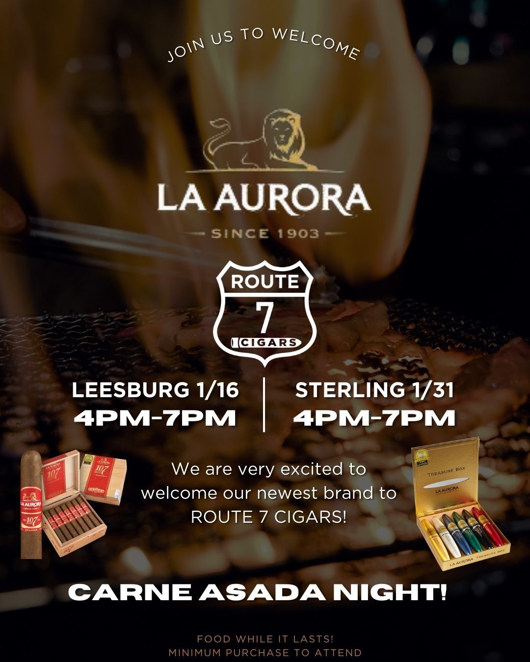 La Aurora Cigars Event!