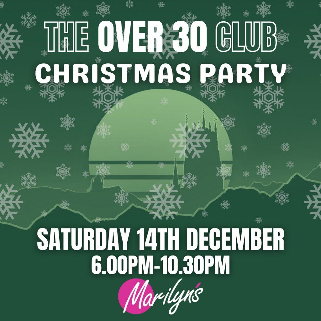 The Over 30 Club - Christmas Evening Retro