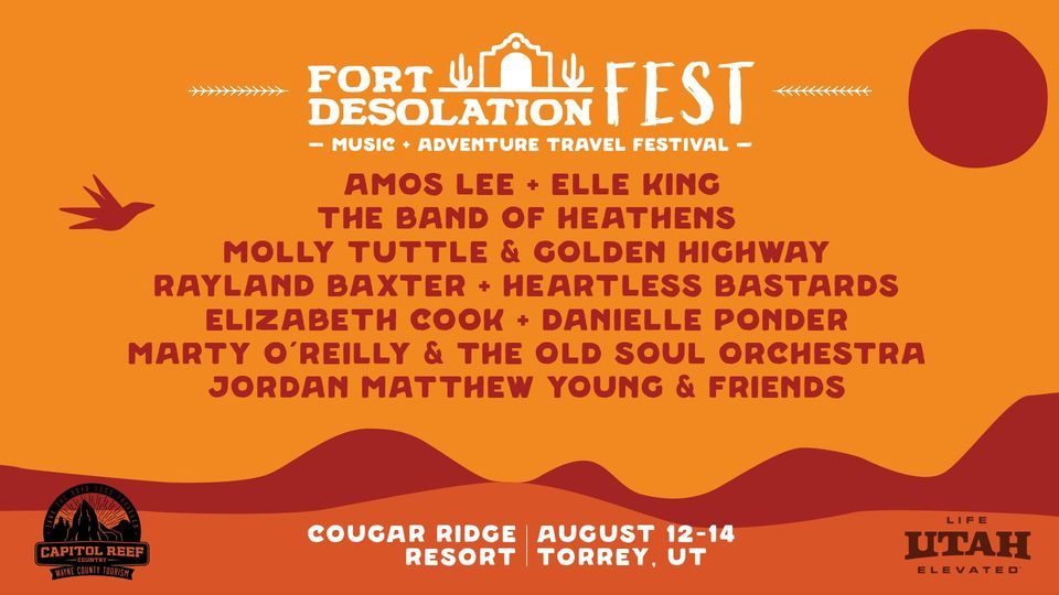 Fort Desolation Fest 2022, Cougar Ridge Ut, Torrey, 12 August to 14 August