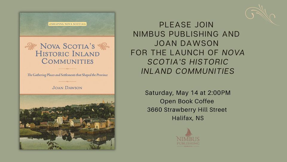 Book Launch - Nova Scotia's Historic Inland Communities