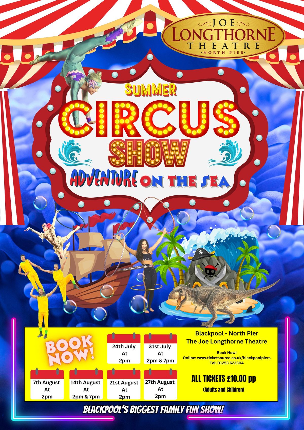 SUMMER CIRCUS SHOW- ADVENTURE ON THE SEA