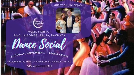 Dance Social (1st Sat monthly) - Salsa\/Bachata\/Kizomba