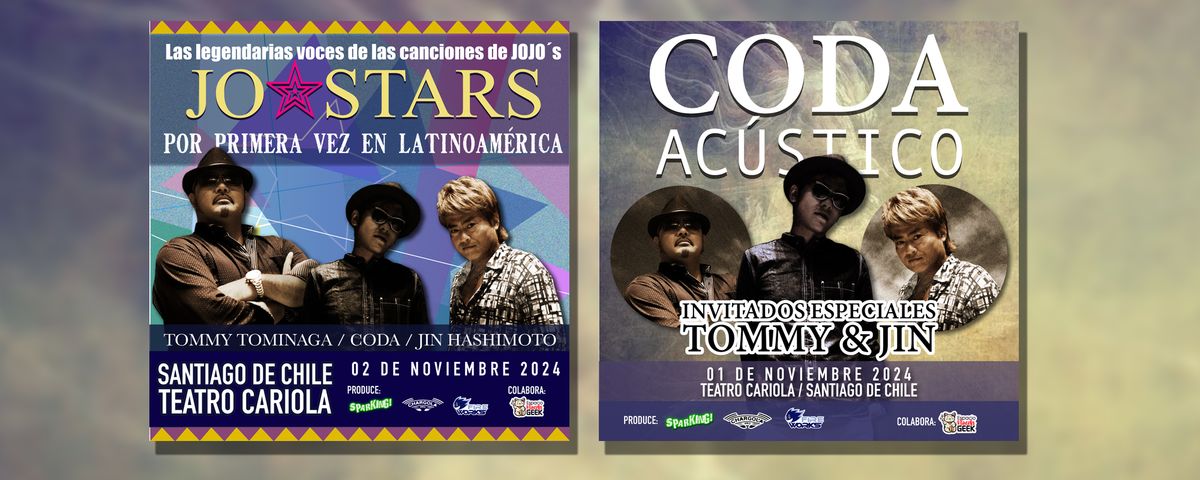 JO\u2606STARS EN CHILE & CODA Acustico NOV\/2024